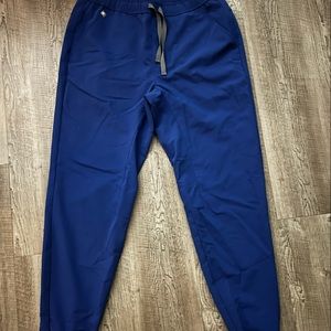 Figs Royal Blue Scrub Joggers